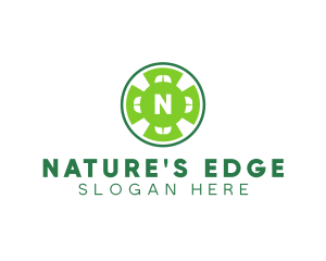 Nature Clover Leaf logo design