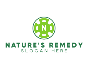 Nature Clover Leaf logo design