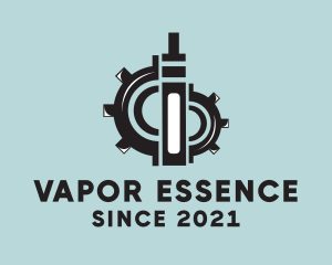Vape Electronic Cigarette Gear logo design