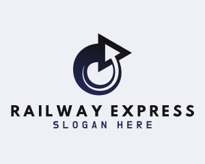 Arrow Express Freight logo design