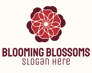 Flower Heart Decor logo design