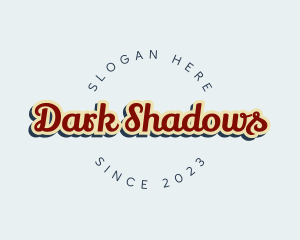 Round Shadow Business logo design