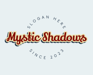 Round Shadow Business logo design