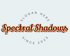 Round Shadow Business logo design