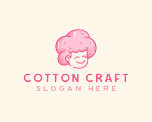 Cotton Candy Sweet logo design