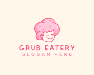 Cotton Candy Sweet logo design