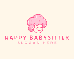 Cotton Candy Sweet logo design