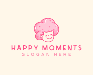 Cotton Candy Sweet logo design