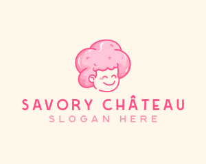 Cotton Candy Sweet logo design