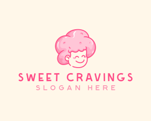 Cotton Candy Sweet logo design