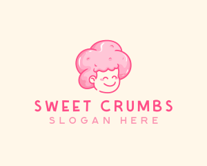 Cotton Candy Sweet logo design