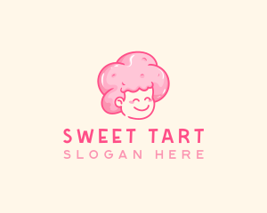 Cotton Candy Sweet logo design