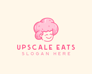 Cotton Candy Sweet logo design