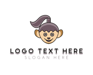 Playful Cartoon Doll logo