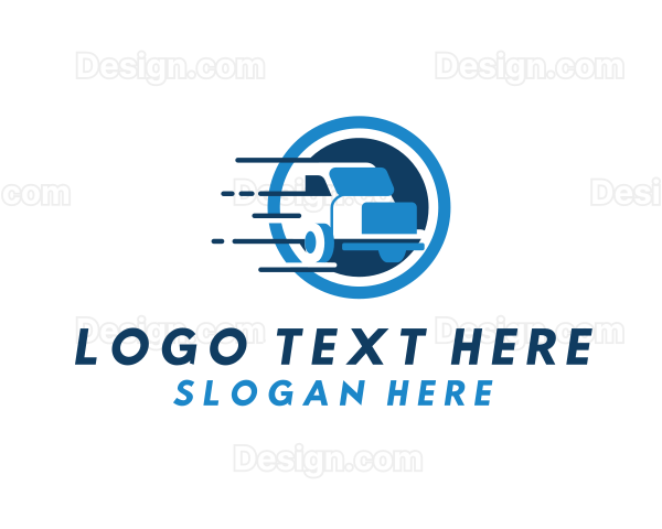 Fast Trailer Truck Logo