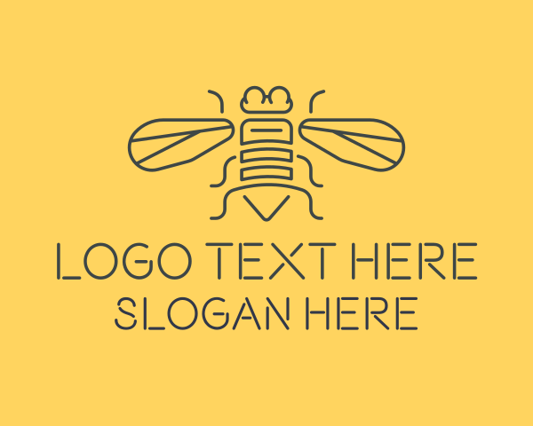 Bumblebee logo example 3