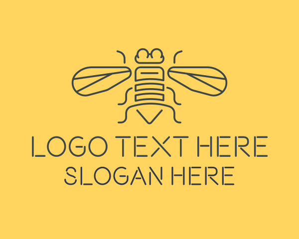 Bumblebee logo example 4