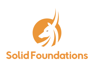Orange Wild Antelope logo