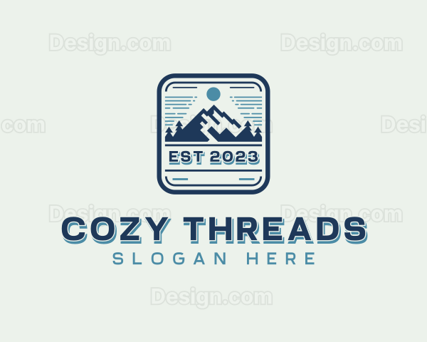 Mountain Outdoor Adventure Logo