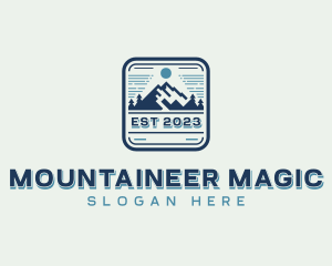 Mountain Outdoor Adventure  Logo