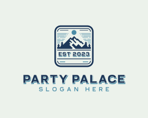 Mountain Outdoor Adventure  Logo