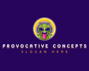 Alien Martian Profanity logo