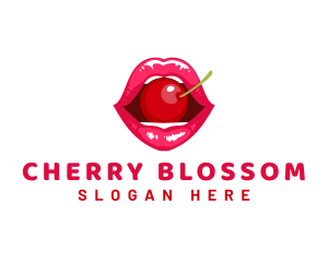 Cherry Lips Cosmetics logo design