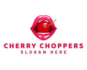 Cherry Lips Cosmetics logo design