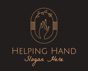 Feminine Beauty Hand Spa logo design