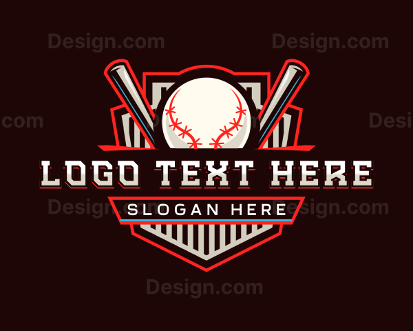 Baseball Tournament League Logo