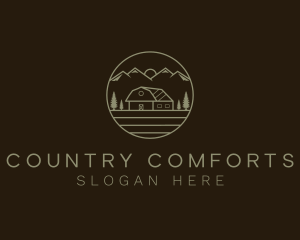 Mountain Countryside Barn logo