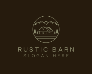 Mountain Countryside Barn logo