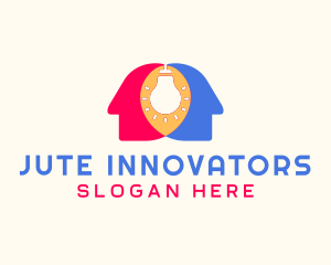 Human Innovation idea logo design