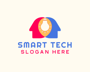 Human Innovation idea logo design