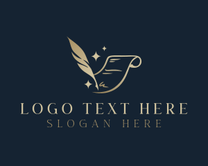 Writing Feather Quill logo