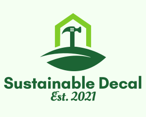 Sustainable Home Repair  logo design