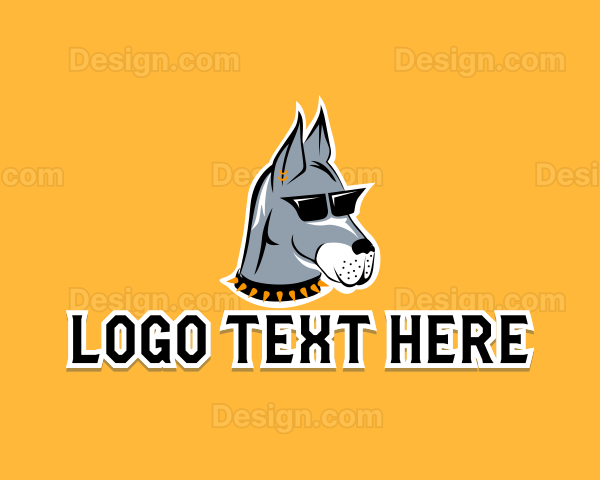 Cool Dog Sunglasses Logo