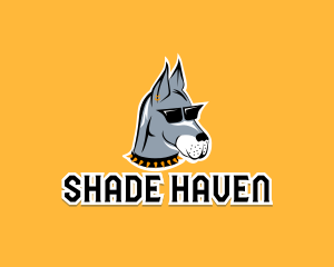 Cool Dog Sunglasses logo design