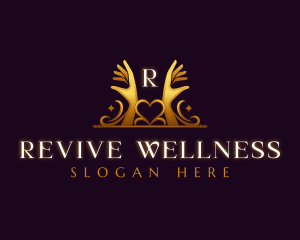 Touch Hand Wellness logo design