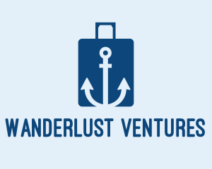 Sea Travel Luggage logo design