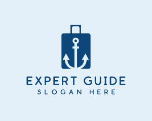 Sea Travel Luggage logo design