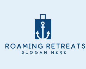 Sea Travel Luggage logo design