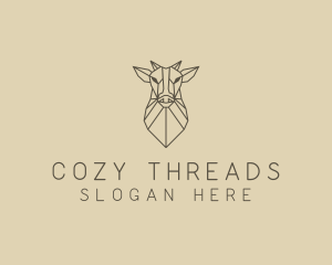 Geometric Minimal Animal logo design