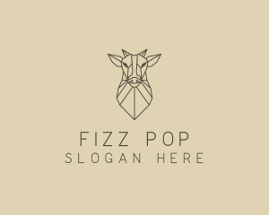 Geometric Minimal Animal logo design