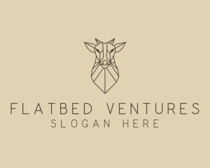 Geometric Minimal Animal logo design