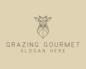 Geometric Minimal Animal logo design