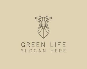 Geometric Minimal Animal logo design