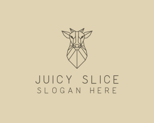 Geometric Minimal Animal logo design