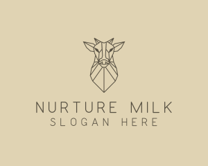 Geometric Minimal Animal logo design