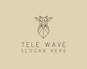 Geometric Minimal Animal logo design